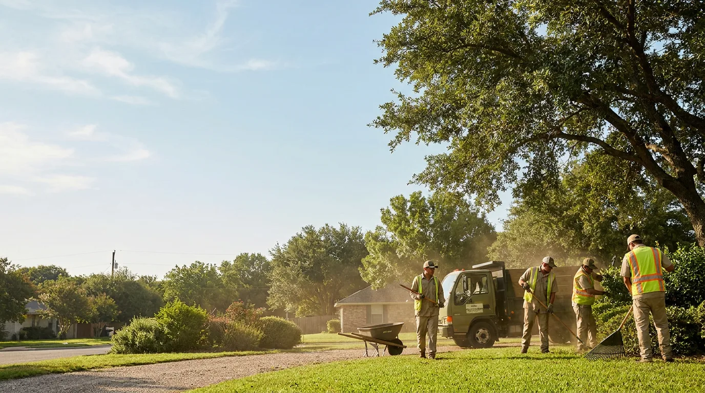 Landscaping in San Saba, TX near me